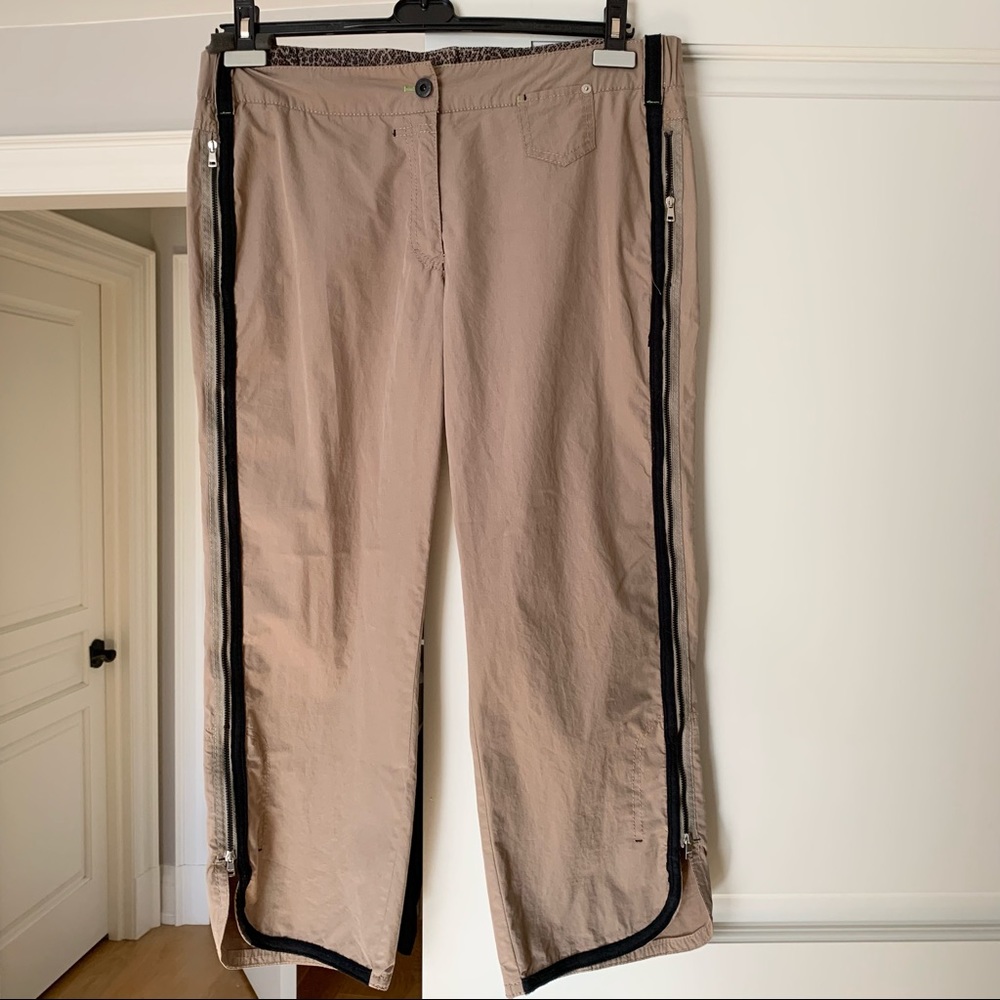 Marc Cain Brown Cropped Cargo Pants